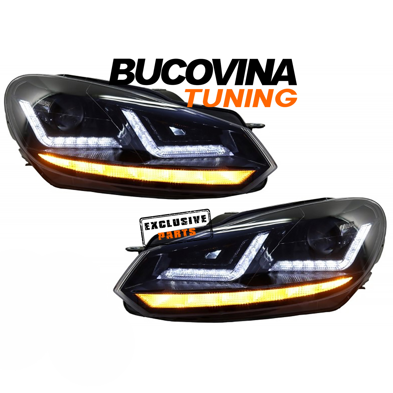 Faruri LED Osram compatibile cu Golf (08-12) - Bucovina Tuning